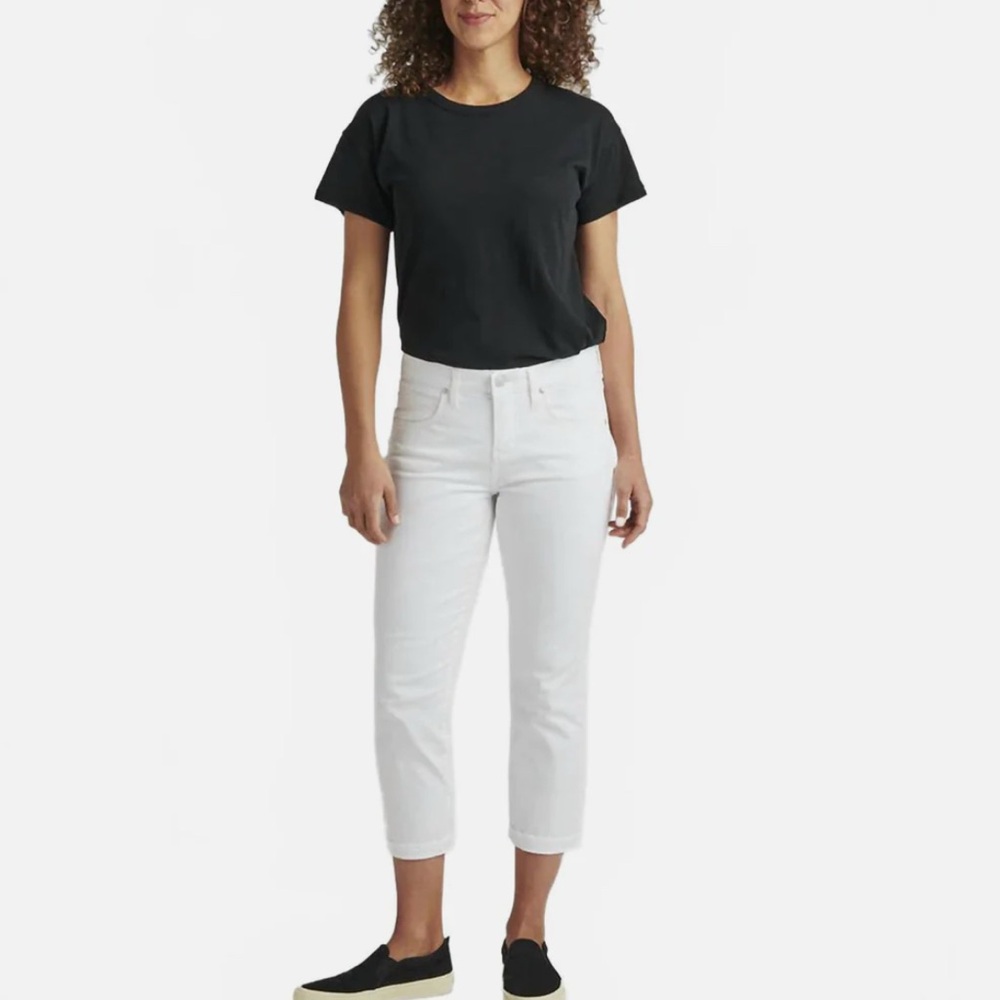 Jag Jeans White Capri Pant